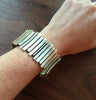 Gaffney cuff in Brass