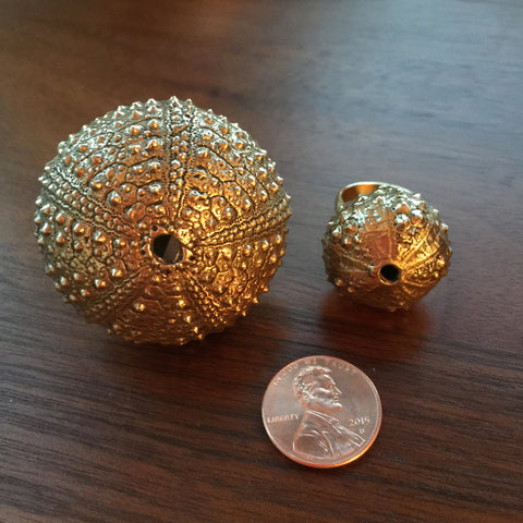 Urchin Ring in Brass