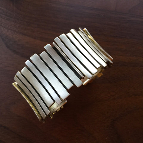 Gaffney cuff in Brass