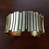 Gaffney cuff in Brass