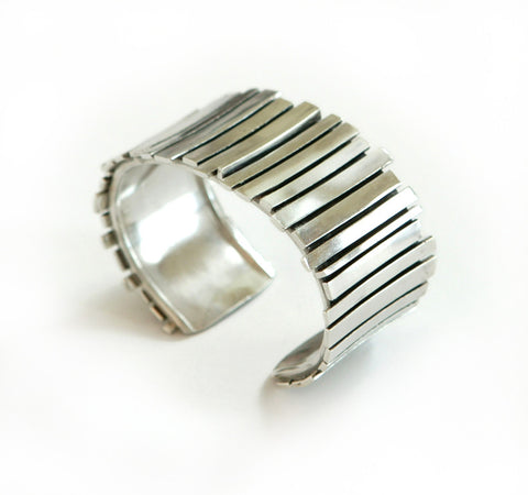 gaffney cuff slim silver