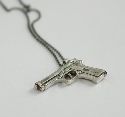 Pistol Necklace