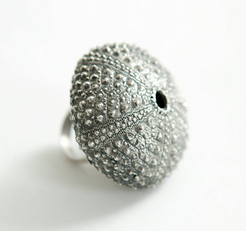 Cocktail Urchin Ring in Sterling Silver