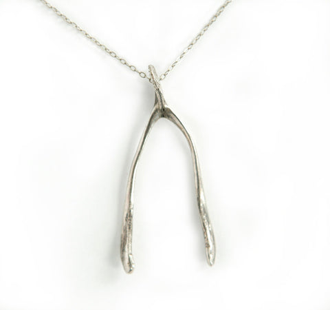 Lucky Wishbone Necklace